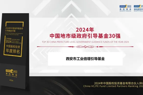奮楫爭(zhēng)先，載譽(yù)前行② || 西安市工業(yè)倍增引導(dǎo)基金獲評(píng)“2024年中國(guó)地市級(jí)政府引導(dǎo)基金30強(qiáng)”