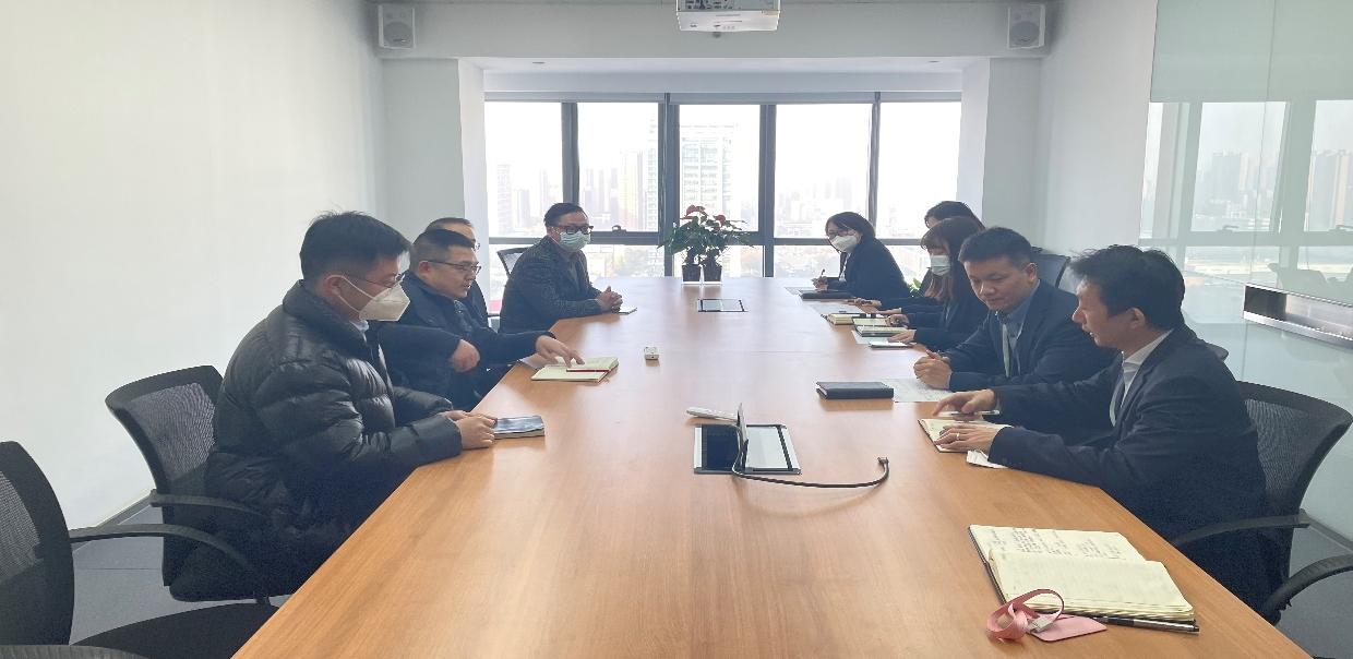 長安財通與陜西金融資產管理股份有限公司、融創(chuàng)西北公司座談交流